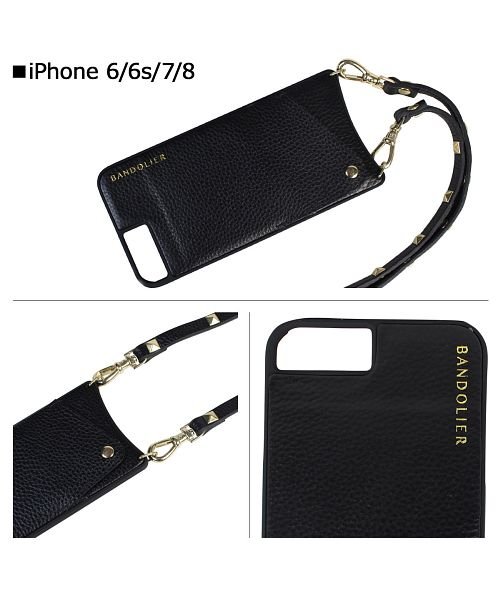 Bandolier バンドリヤー Iphone Se 8 7 6 6s Plus ケース スマホ 携帯 アイフォン プラス Sarah レザー スタッズ メンズ バンドリヤー Bandolier D Fashion
