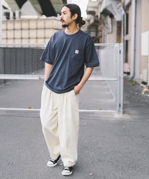 Carhartt カーハート Tシャツ メンズ レディース K87 ポケtee 半袖 無地 ポケット ワークウェア ルーズシルエット ビッグサイズ クルーネック ロッキーモンロー Rocky Monroe D Fashion Carhartt カーハート Tシャツ メンズ レディース K87 ポケtee 半袖 無地 ポケット ワークウェア ルーズシルエット ビッグサイズ クルーネック ロッキーモンロー Rocky Monroe D Fashion