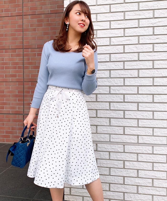 セール 75%OFF】ミッシュマッシュ MISCH MASCH 無地×ドット