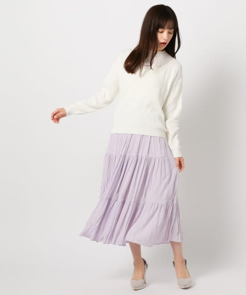 セール シワ加工ロングスカート ミッシュマッシュ Misch Masch D Fashion セール シワ加工ロングスカート ミッシュマッシュ Misch Masch D Fashion