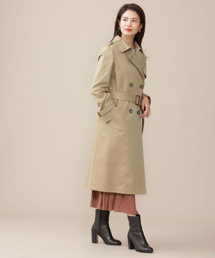 ナノユニバース　ファー付きライナートレンチコート セール 70%OFF】ファー付きライナートレンチコート(503092139