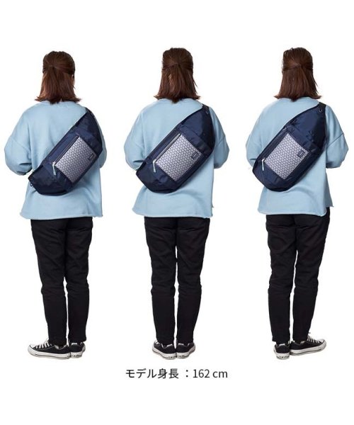 吉田カバン ポーター ヘキサリア ボディバッグ ウエストバッグ メンズ レディース 大きめ 大容量 横型 Porter 6 ポーター Porter D Fashion