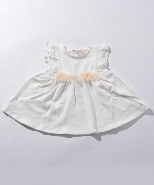 セール50 Off お花モチーフつきチュニック ブルマセットアップ プティマイン Petit Main D Fashion