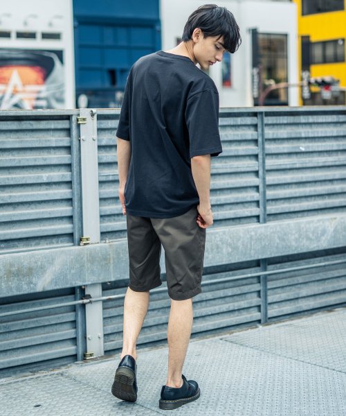 ショートパンツ メンズ 無地 短パン チノパン ショーツ ロールアップ Rd Ghost アールディ ゴースト 17 ロッキーモンロー Rocky Monroe D Fashion
