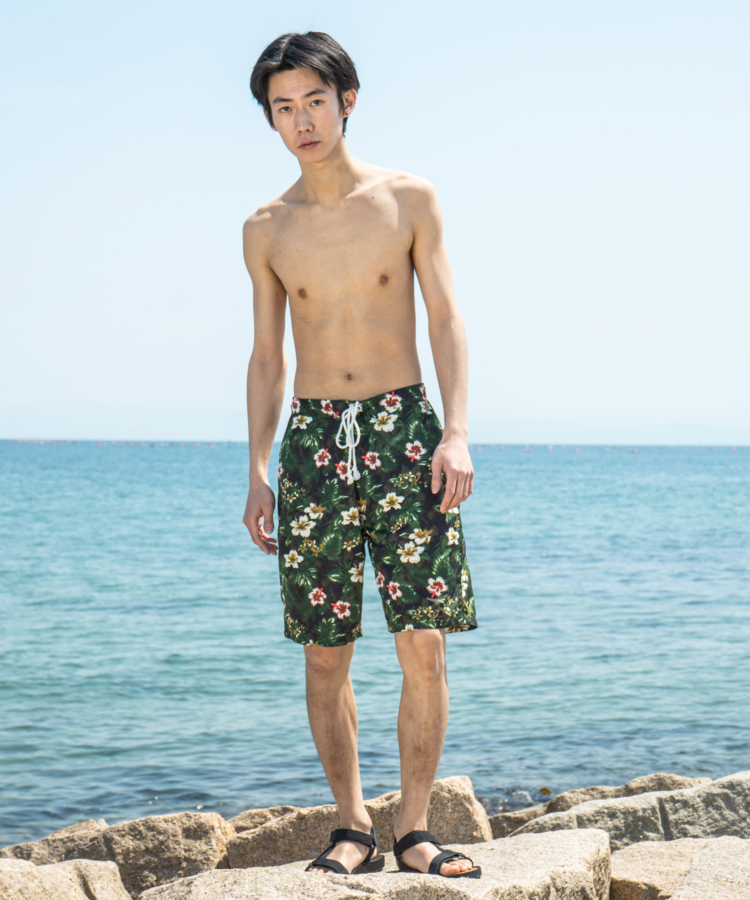 MONCLER モンクレール 水着 海パン メンズ サーフショーツ
