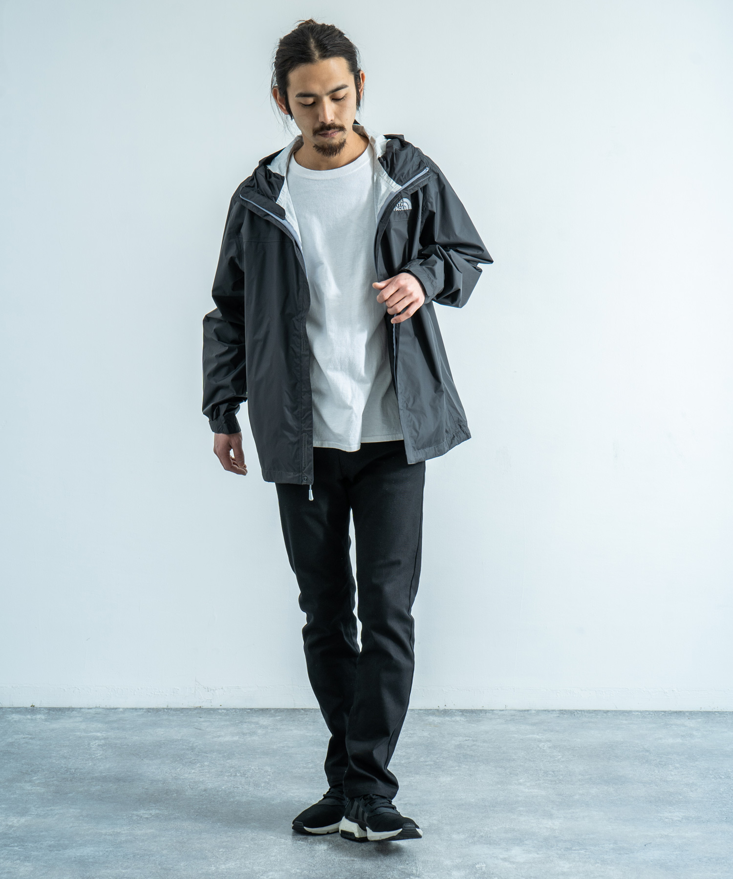 特価 ノースフェイス ベンチャージャケット ジャケット アウター DRY 製造元特別価格 ノースフェイス ナイロンジャケット L100 メンズ グレー フード付 ナイロンジャケット