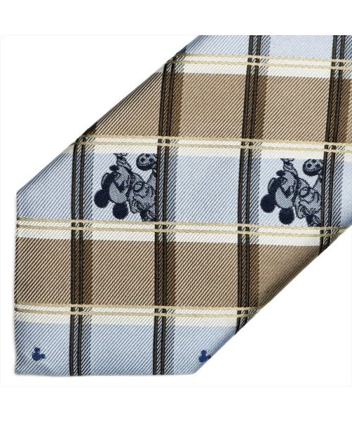 Disney ディズニー ネクタイ サックス系 ブリックハウス Brickhouse D Fashion