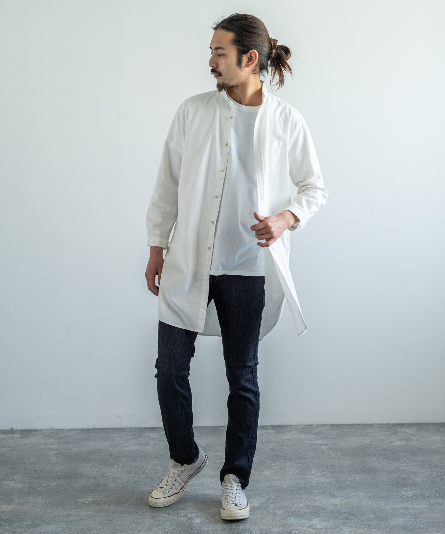 ローレンラルフローレン【L】リネン シャツ　ホワイト　白　麻　春夏秋 羽織り ローレンラルフローレン【L】リネン シャツホワイト白麻春夏秋