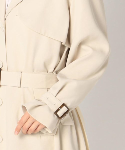セール Off Web限定 バックプリーツトレンチコート ミッシュマッシュ Misch Masch D Fashion