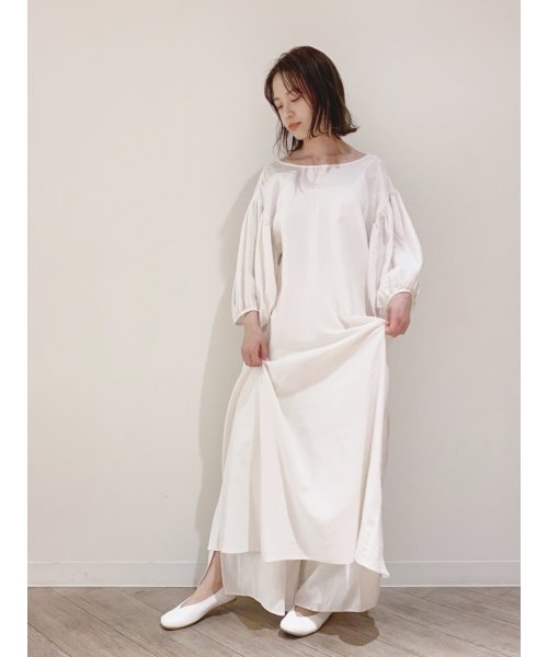 セール リネンミックスガーゼドレス Gelato Pique Gelato Pique D Fashion