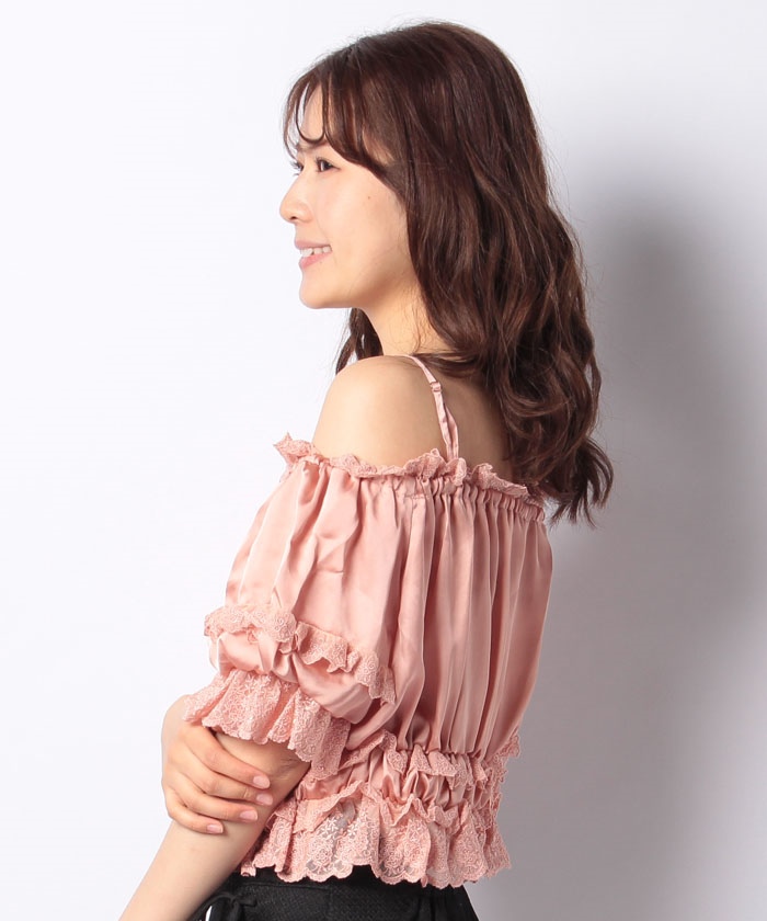 Seemi.by NICE CLAUP 新品未使用　オフショル水着 Seemi. byNICECLAUP（ シーミーバイナイスクラップ）の「【Seemi