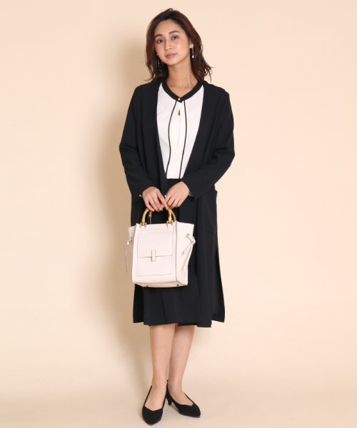 セール Petit Maison プチメゾン ネックアクセントデザインブラウス スコットクラブ Scotclub D Fashion