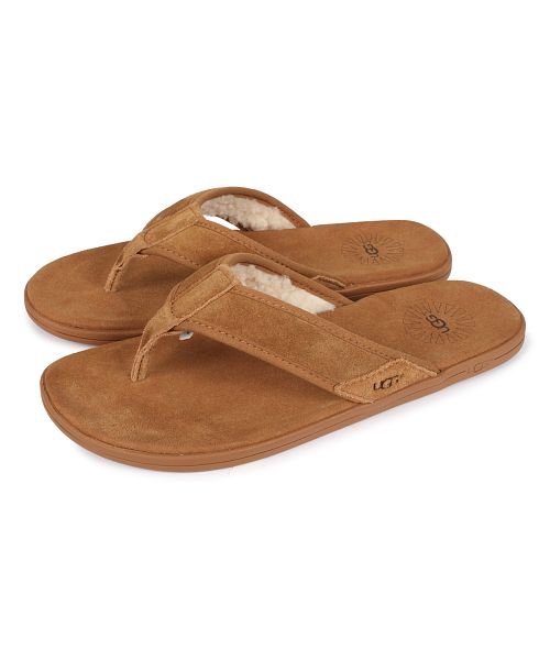 Ugg アグ サンダル ビーチサンダル シーサイド フリップ フロップ タスマニア メンズ Seaside Flip Flop Tasmania ブラック ブラ アグ Ugg D Fashion