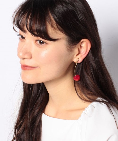 チェリー イヤリング プラス ヴァンドーム Plus Vendome D Fashion