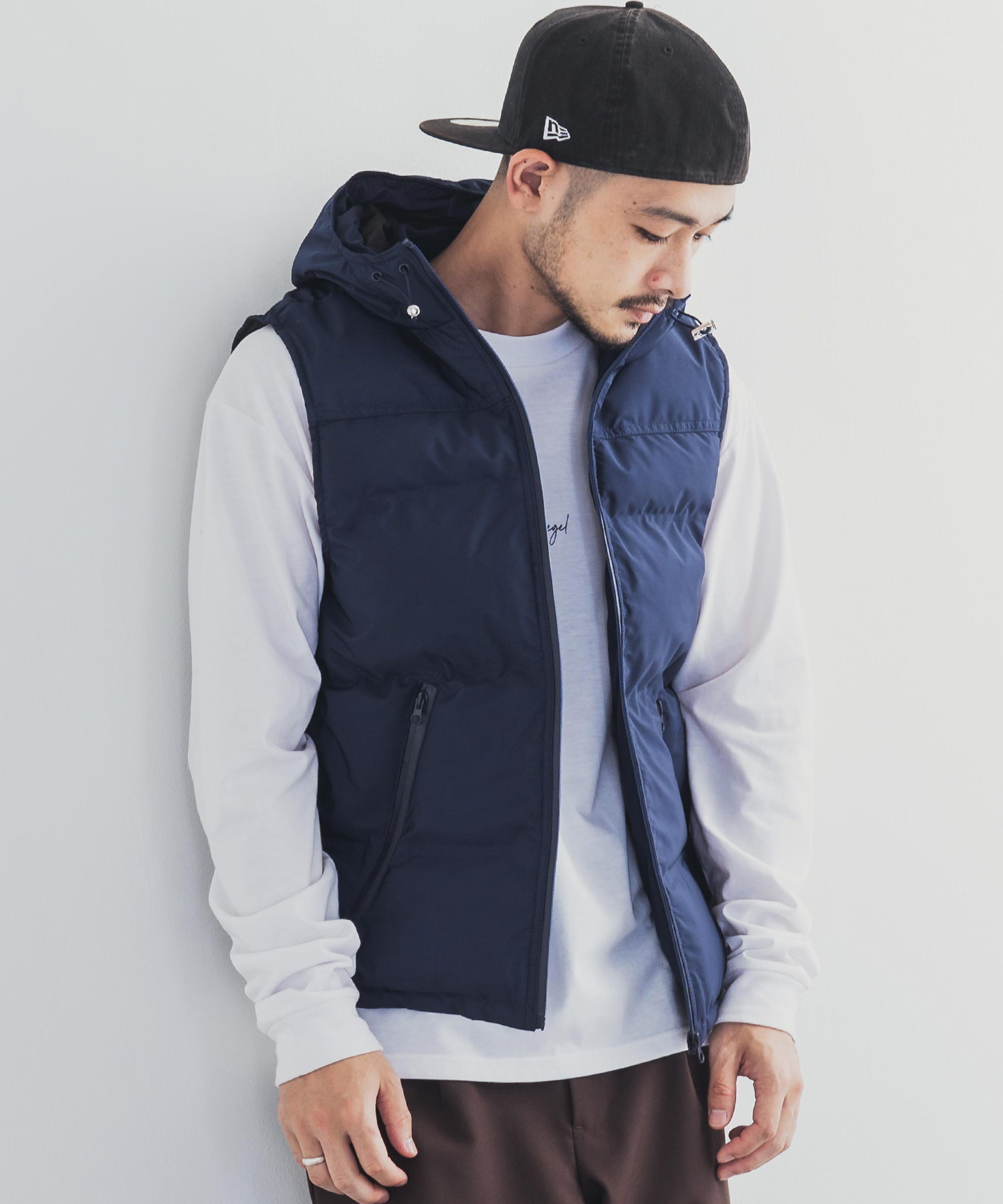ロッキーモンロー Rocky Monroe ダウンベスト メンズ シームレス ロッキーモンロー Rocky Monroe ダウンベスト メンズ シームレス