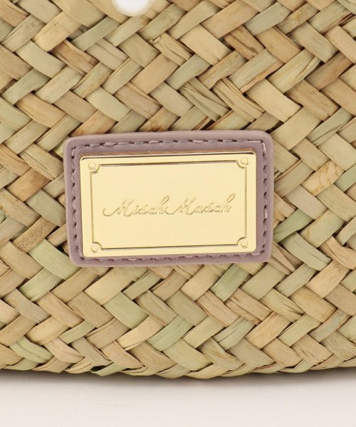 フリルパールかごバッグ ミッシュマッシュ Misch Masch のカゴバッグ