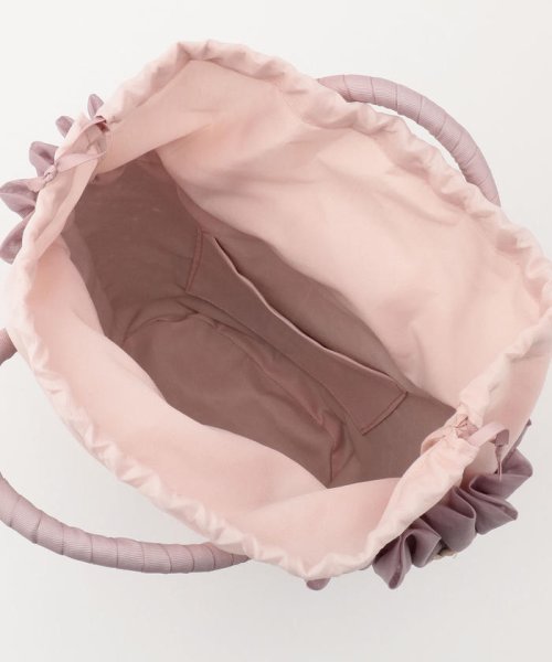 フリルパールかごバッグ ミッシュマッシュ Misch Masch のカゴバッグ