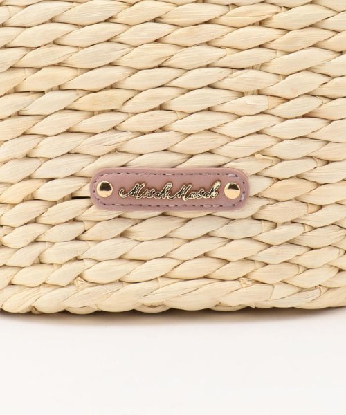 美人百花4 5月号掲載 ダブルリボンかごバッグ ミッシュマッシュ