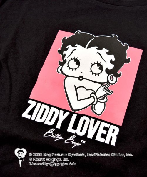 セール ベティコラボ 編み上げ Tシャツ ワンピース 130cm 160cm ジディー Ziddy D Fashion