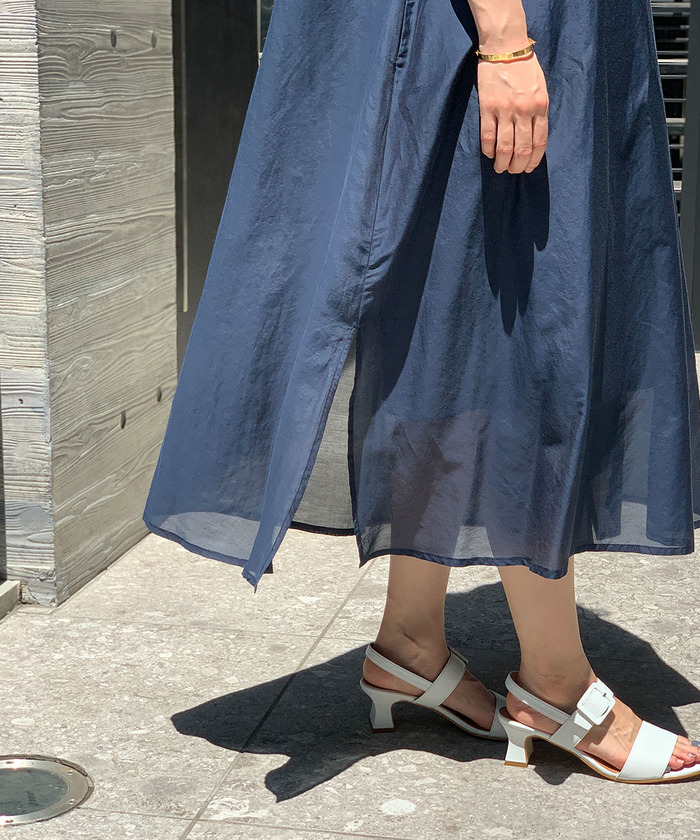 セール 50%OFF】釦あきコットンシルクワンピース(503125655 セール 50%OFF】釦あきコットンシルクワンピース(503125655