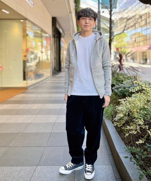 Dressterior定番 吊裏毛 ジップアップパーカー ドレステリア Dressterior D Fashion