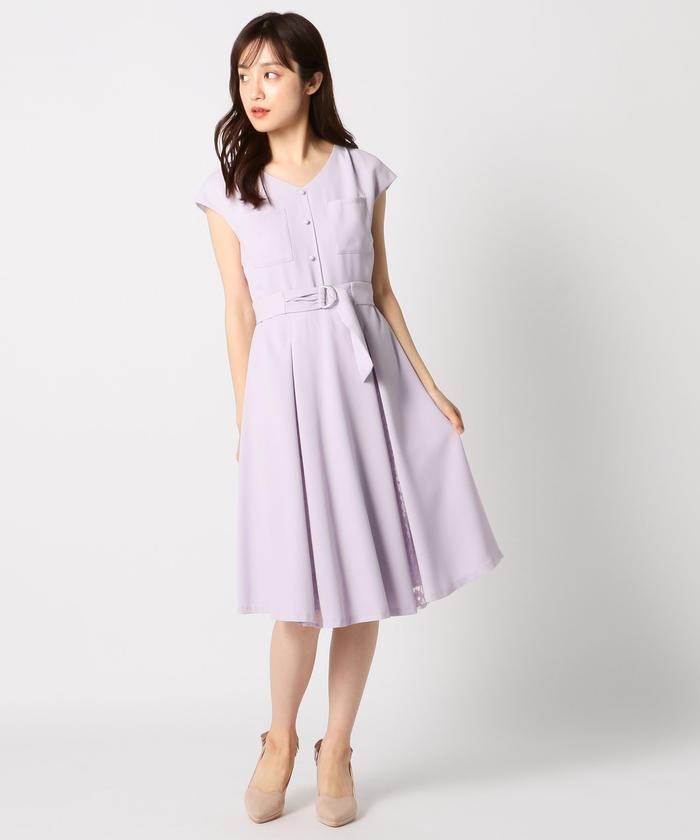 MISCH MASCHミッシュマッシュ　ワンピース　ドレス　お呼ばれ結婚式ドレス MISCH MASCH ドレス レース切替ワンピース「結婚式/オケージョン