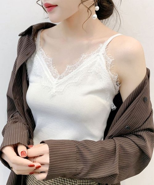 セール インナー キャミソール レース タンクトップ レディーストップス 花柄レース 肌着 下着 Vネック レース 大人 シンプル ショッピングゴー Shoppinggo D Fashion セール インナー キャミソール レース タンクトップ レディーストップス 花柄レース 肌着 下着 Vネック レース 大人 シンプル ショッピングゴー Shoppinggo D Fashion