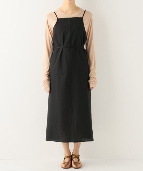 Baserange ベースレンジ Yumi リネンコットンエプロンワンピース イエナ Iena D Fashion