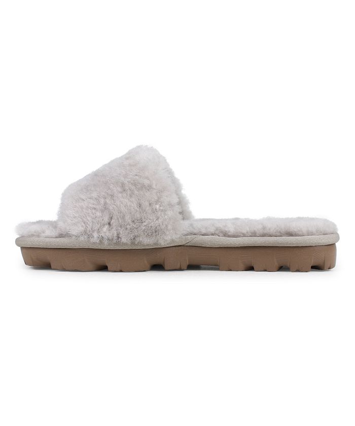 UGG アグ サンダル ファー スライドサンダル コゼット レディース WOMENS COZETTE ブラック オフ ホワイト グレー ピンク 黒  110089(503018355) | UGG(UGG) - d fashion