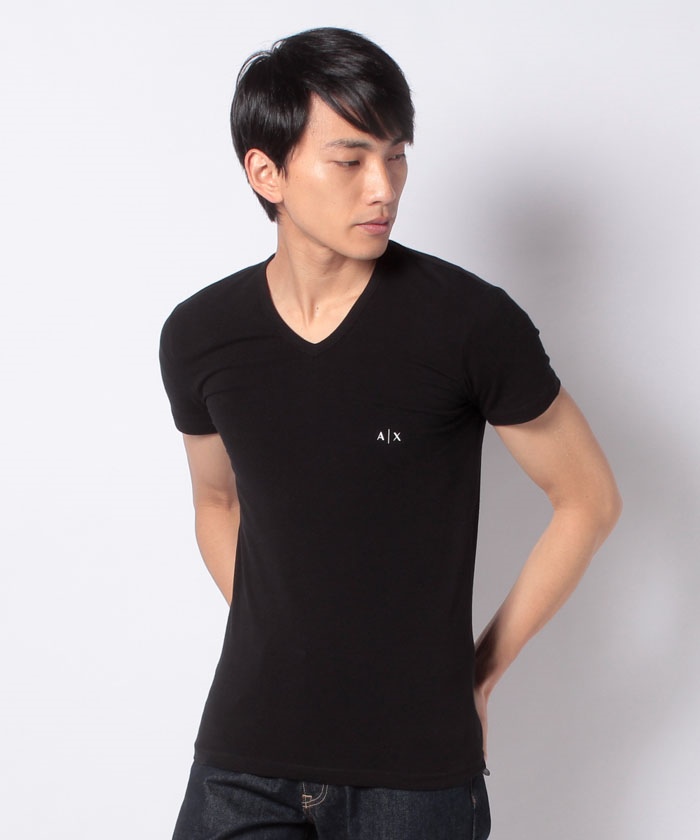 セール 20%OFF】【メンズ】【ARMANI EXCHANGE】V－neck T－shirt