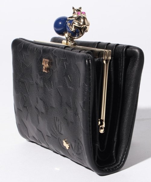 プレイングキャット 内口金二つ折り財布 アナスイ バッグ Anna Sui Bag D Fashion