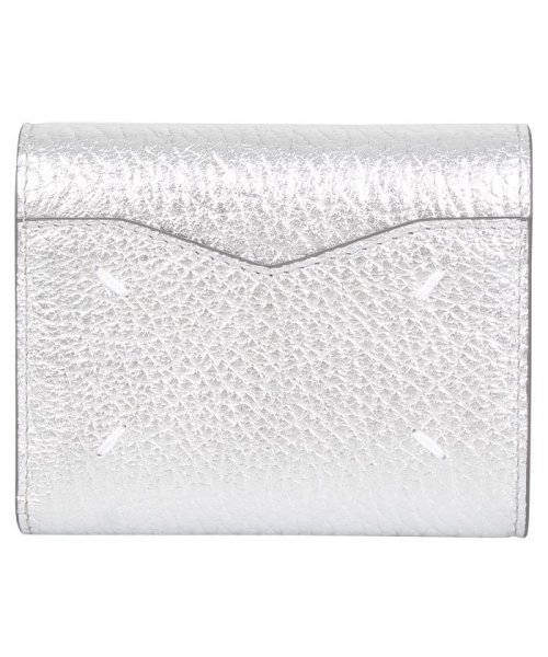 メゾンマルジェラ Maison Margiela 財布 三つ折り メンズ レディース Wallet シルバー S56ui0136 メゾンマルジェラ Maisonmargiela D Fashion