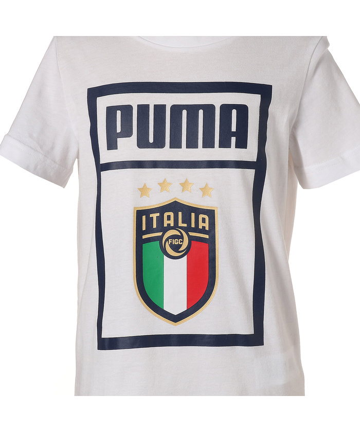 キッズ FIGC イタリア PUMA DNA Tシャツ 半袖 JR 116－164cm(503164686