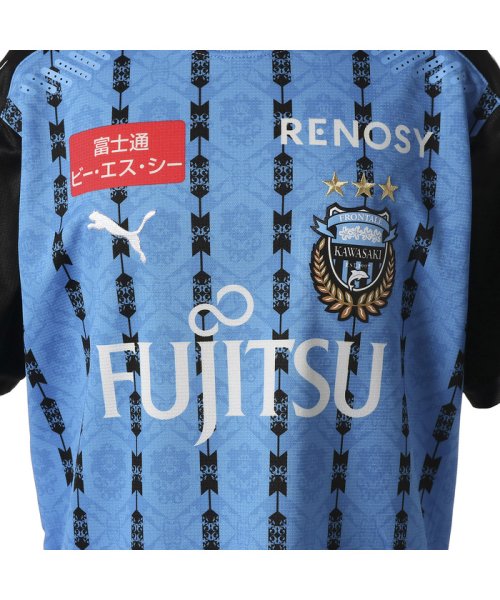 セール 30 Off キッズ フロンターレ 1st ジュニア レプリカ ユニフォーム ホーム 半袖 130 150cm プーマ Puma D Fashion