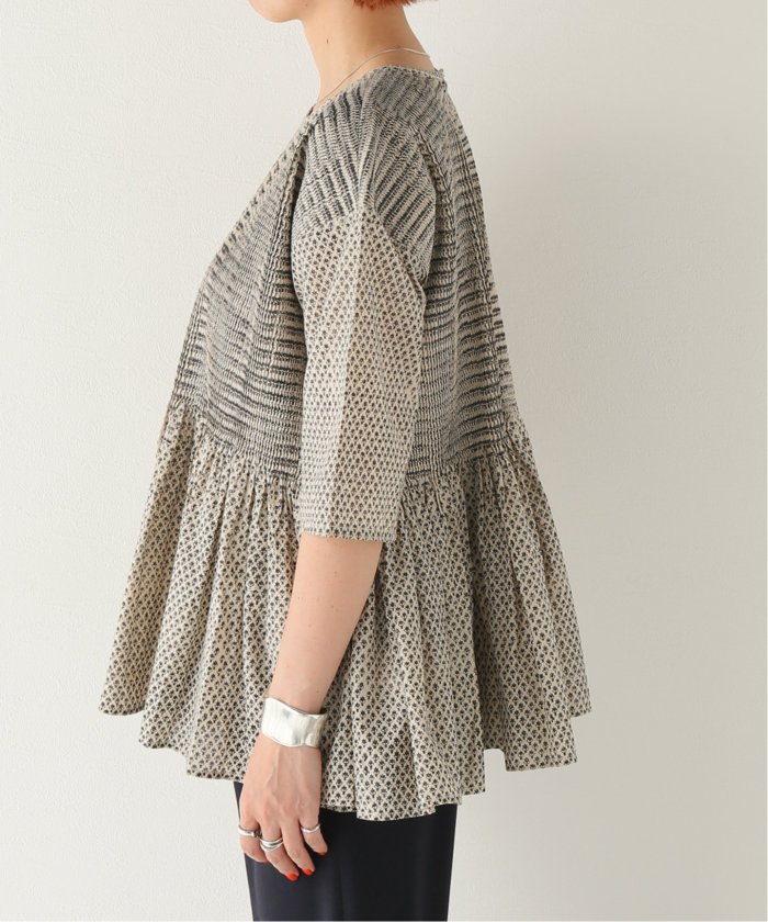 maison de soil/メゾン ド ソイル】CREW-NECK P/O HALF S/L SH