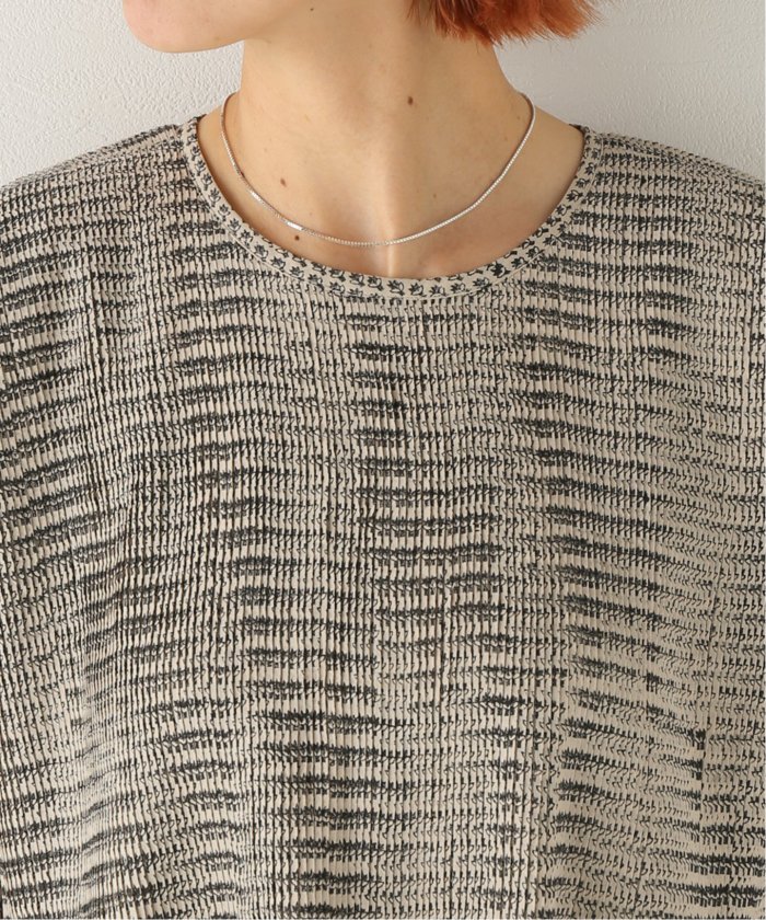 maison de soil/メゾン ド ソイル】CREW-NECK P/O HALF S/L SH