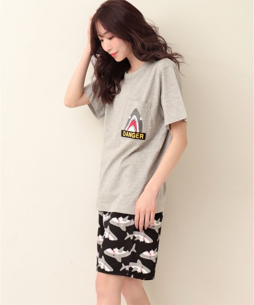 セール 部屋着 セットアップ ポケットｔシャツ 上下セット 男女兼用サイズ Tシャツ ショートパンツ ルームウェア レディース メンズ 夏 半袖 パジャマ 大 エメフィール Aimerfeel D Fashion