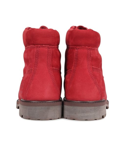 ティンバーランド Timberland ブーツ レディース 6インチ プレミアム Junior 6inch Premium Waterproof ダーク レッド ティンバーランド Timberland D Fashion