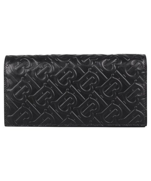 バーバリー Burberry 財布 長財布 二つ折り メンズ Continental Vertical Wallet ブラック 黒 バーバリー Burberry D Fashion