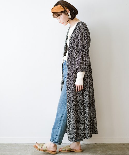 Eder 素足をきれいに魅せてくれるゴールドカラーのフラットサンダル ハコ Haco D Fashion