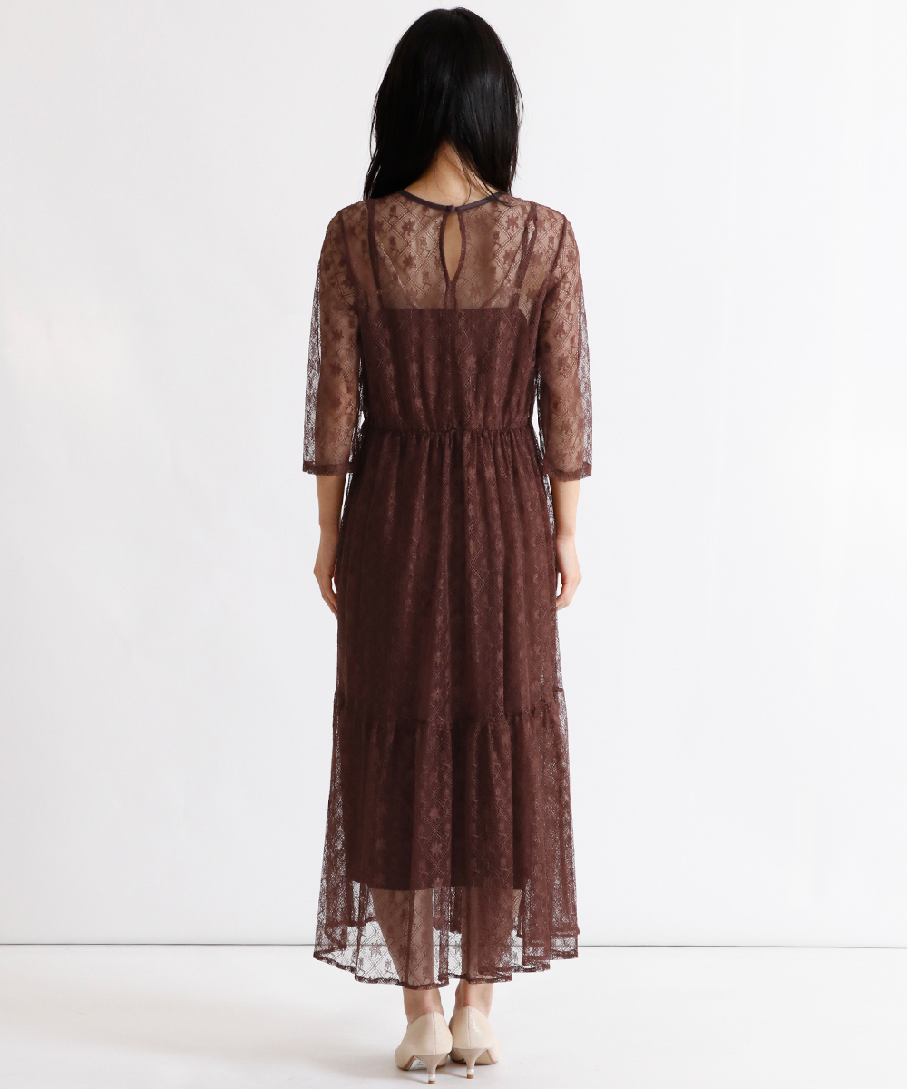 セール 20%OFF】[radiate the lifedress] ヴィンテージレース