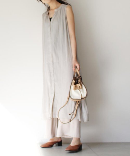 セール サテンノースリーブワンピース アンレリッシュ Unrelish D Fashion