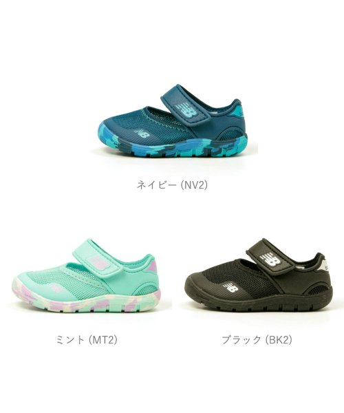 ニューバランス サンダル ベビー ウォーターサンダル マジックテープ 男の子 女の子 アウトドア 水陸両用 Newbalance Nb Io8 ニューバランス New Balance D Fashion