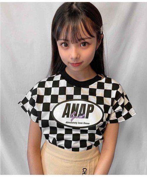セール 首リングスリットトップス アナップガール Anap Girl D Fashion