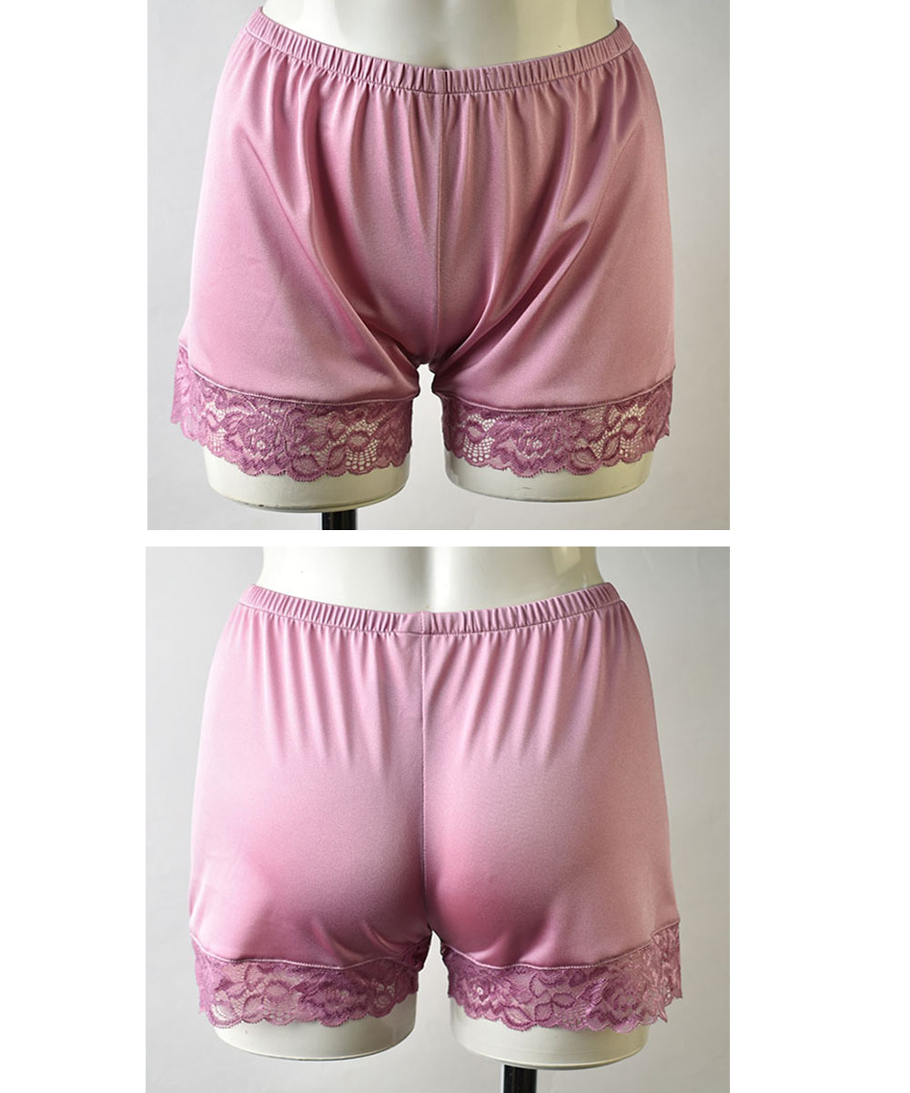 「わわわ」下、ピンク、サイズM ピンクピンクピンク PINK PINK PINK ソフトパッド入りレース