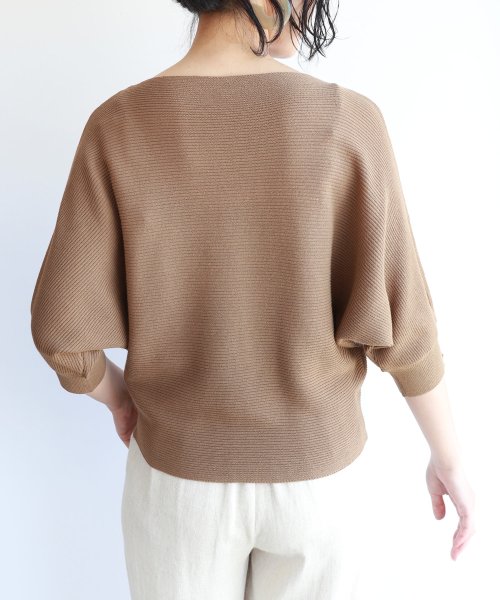 セール アクリルコットン袖ボタンニットトップス アンドミー And Me D Fashion セール アクリルコットン袖ボタンニットトップス アンドミー And Me D Fashion