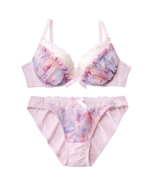 セール 47 Off ルミナスフラワー ブラジャー ショーツ かわいい下着 女性 レディース ブラ ショーツ ブラセット 総レース 谷間 寄せ 上げ ブラショーツ ブラジャーセット エメフィール Aimerfeel D Fashion