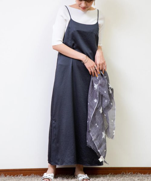 セール サテンキャミワンピース ノーリーズ Nolley S D Fashion