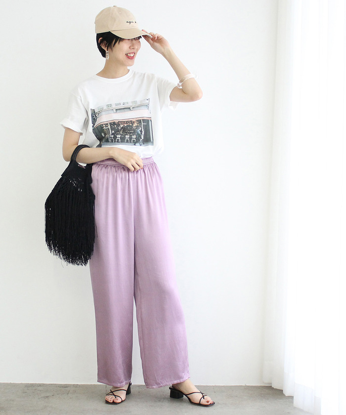 agnes b. pour ADAM ET ROPE'】CAP (Logo)(503188722) | アダム