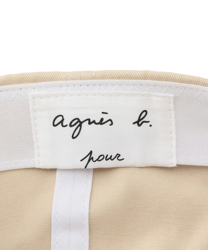 agnes b. pour ADAM ET ROPE'】CAP (Logo)(503188722) | アダム